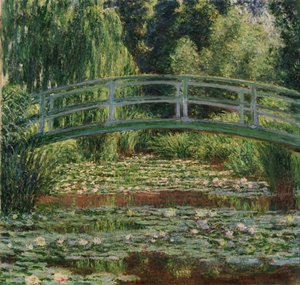 De Japanse Voetbrug en de Waterlelievijver, Giverny